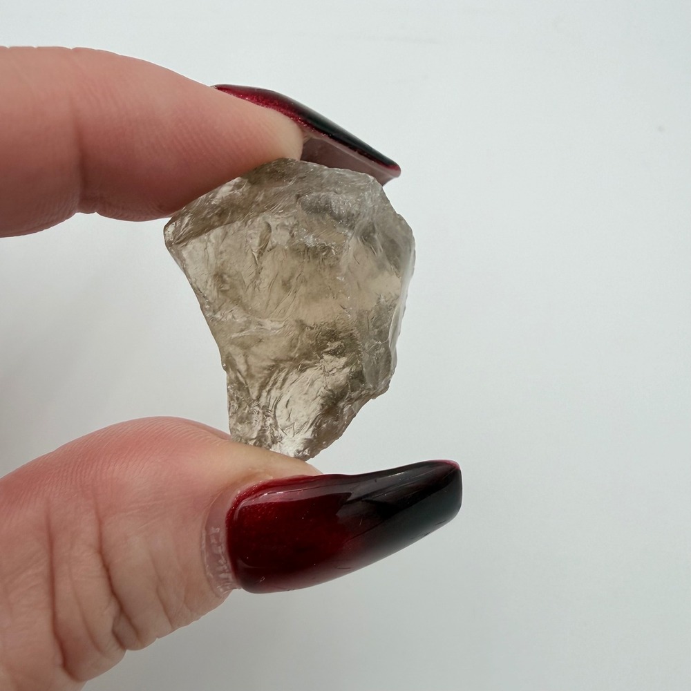Natural Rough Smoky Quartz Crystal Raw Mineral Specimen Healing Stone